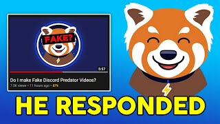 Bolty Just Responded Fake Discord Predator Videos [upl. by Lahpos]