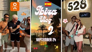 IBIZA SEPTEMBER 2024 VLOG  CLOSING 528 ANOTR O BEACH [upl. by Edmee]