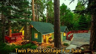 California Mountain Cabins For Sale  369k  8000 sqft  Twin Peaks California Property For Sale [upl. by Eidak]