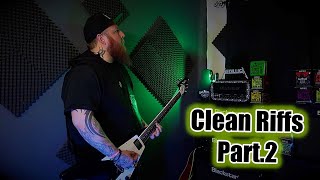 Metallica Clean Riffs Part 2 [upl. by Valentino]