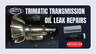 Repairing transmission leaks on a Trimatic TH180 Transmission [upl. by Llenrod]