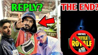 EMIWAY Reply To KRSNA amp RAFTAAR Again End Of Fortnite  Make Joke Of Flames MrBeast Big Collab [upl. by Yhotmit]