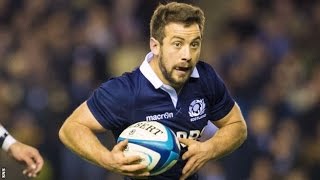 Scotland Rugby Greig Laidlaw Highlights [upl. by Kezer]