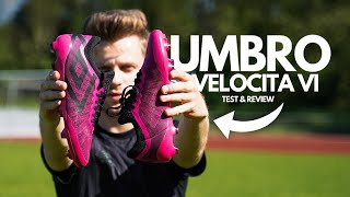 Die aktuell besten Schuhe auf dem Markt  Umbro Velocity VI Test amp Review [upl. by Loos911]