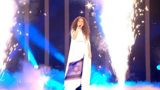 Greece technical problem at jury final  Eurovision 2018 Yianna Terzi  Oneiro Mou [upl. by Crellen]