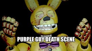 Purple Guy Death Scene SFM\FNAF [upl. by Ahsal]