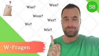 58 WFragen  Fangen alle Fragewörter mit „W“ an [upl. by Akinej78]