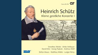 Schütz Kleine geistliche Konzerte I Op 8  No 8 Das Blut Jesu Christi SWV 298 [upl. by Karr]