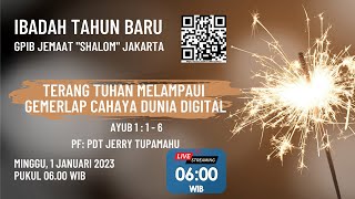 LIVEPkl0600 WIB Ibadah Tahun Baru Minggu 01 Januari 2023 [upl. by Alrac]