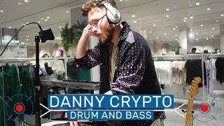 Drum And Bass Live Set by Danny Crypto  CYBERDECK [upl. by Rue935]