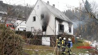 Seelbach Fernseher löst Feuer aus  Brand zerstört Wohnhaus [upl. by Hal]