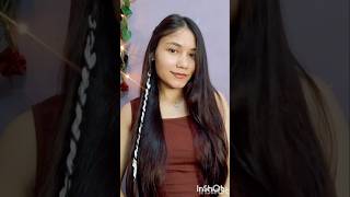 Try this Pinterest inspired hairstyle pinterestinspired hairstyle pinteresthairstyle shorts [upl. by Sanborne]