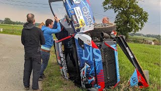 Ypres Rally Shakedown  Verstappen OFF Road Neuville Ingram  2024 [upl. by Yoko249]