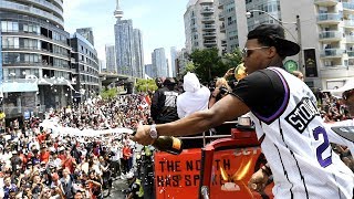 Raptors parade in under 8 minutes Highlights [upl. by Hampton]