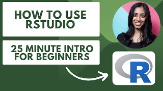 How to use RStudio  R Programming [upl. by Eemla]