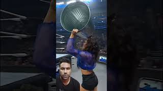 Girls fight wwe chelseagreen wrestling smackdown prowrestling wwenxt viralvideo shorts [upl. by Wurtz]