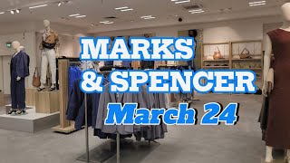 MARKS AND SPENCER  PERUNA DRESSES WOMENS MARCH 24 SUMMER  SPRING NEW COLLECTION 2024 [upl. by Anesor]