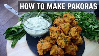 How to make Pakora  Onion Bhaji  Indian Cooking Recipes  Ramadan Recipes  Cook with Anisa [upl. by Alo]