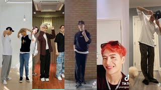 All members GOT7 dance challenge quot Vibin quot With Youngjae Tik Tok complication [upl. by Ress859]