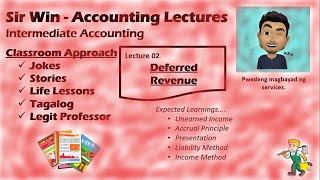 Lecture 02 Deferred Revenue or Unearned Income Liabilities Intermediate Accounting [upl. by Osugi]