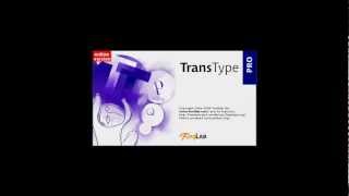 Transtype Pro Online Version [upl. by Nileve219]