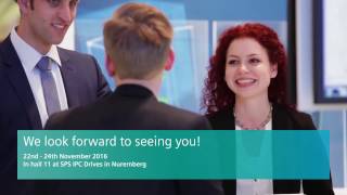 Siemens at SPS IPC Drives 2016  Visit us [upl. by Abih]