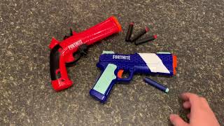 Fortnite Nerf Blasters Dual Pack FlintKnock amp LP [upl. by Kathie768]