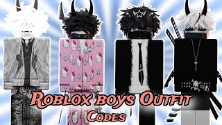 Roblox Boys Outfits Codes For Brookhaven RP Berry Avenue HSL and Bloxburg [upl. by Elaynad]