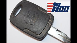 Ilco Transponder Key Battery Replacement  EASY DIY [upl. by Hoeve]