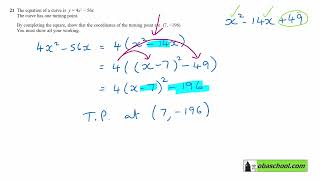 Edexcel GCSE Maths Past Papers November 2022 Paper 3 Higher Q21 [upl. by Hsirrehc]