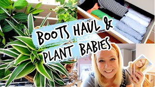 BOOTS HAUL amp PLANT BABIES  WEEKLY VLOG [upl. by Shu127]