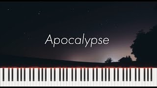 Apocalypse Cigarettes After sex piano tutorial 4K [upl. by Piero]