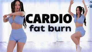 20 min Cardio Workout for Fat Burn  no lunges no repeats [upl. by Ecnarret]