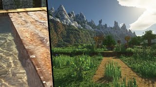 10 Hours of Relaxing Minecraft Gameplay Shaders60fps 4K [upl. by Anelaj]