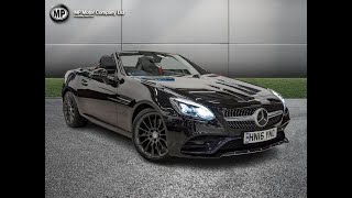 2016 16 MERCEDES BENZ SLC 2 0 SLC 300 AMG LINE [upl. by Tiler]