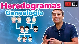 HEREDOGRAMA  GENEALOGIA  Prof Paulo Jubilut [upl. by Ramsdell]