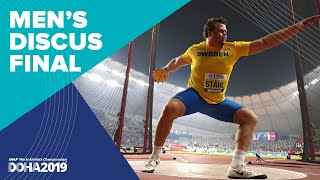 Mens Discus Final  World Athletics Championships Doha 2019 [upl. by Flann]