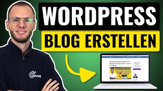 WordPress Blog erstellen 2024 AZ Tutorial mit Elementor für Anfänger [upl. by Morvin]