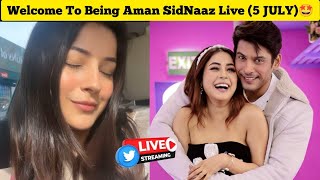 5 JULY Shehnaaz Gill New Look Story 🤩 Being Aman SidNaaz Fans Live 💫 [upl. by Ettelrac427]