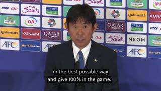 Hajime Moriyasu delighted to see Japan bounce back from Iraq loss in Asian Cup｜Samurai Blue｜サムライ・ブルー [upl. by Atiuqam162]