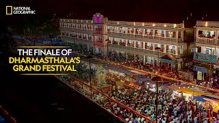 The Finale of Dharmasthala’s Grand Festival  India’s Mega Kitchens  National Geographic [upl. by Fulbert]