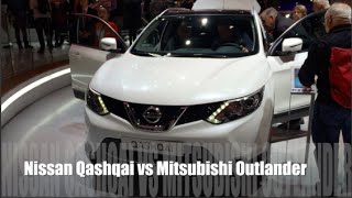 Nissan Qashqai 2015 vs Mitsubishi Outlander 2015 [upl. by Havelock669]