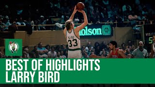 Larry Bird Highlights  Part 7  Boston Celtics  NBC Sports Boston [upl. by Lusty754]