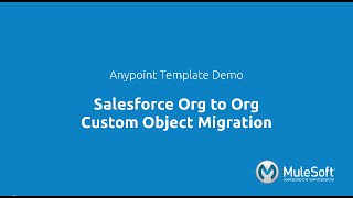 Salesforce Org to Org  Custom Object Migration [upl. by Enitsrik]