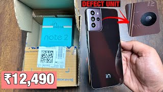 I Received Defect Micromax IN Note 2 Unboxing First Flipkart Sale Unit [upl. by Annoek415]