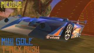 Hot Wheels Beat That Mini Golf Eliminator TRex Rush Medium [upl. by Eidnar]