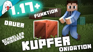 Wie funktioniert eigentlich Kupfer Oxidation  Minecraft 117  Tutorial deutsch  german [upl. by Ameerahs73]