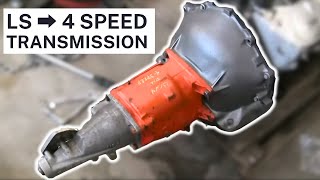 How To Connect a LSx Series V8 to older GM 4 Speed Manual Transmission [upl. by Allys]