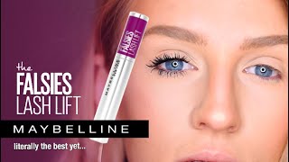 Maybelline The Falsies Lash Lift Mascara VS Maybelline Lash Sensational Sky High Mascara [upl. by Eedyah]