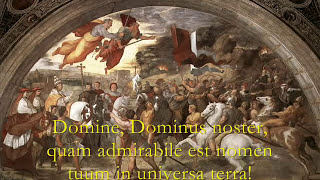 Domine Dominus Noster  Gregorian Chant Catholic Hymns [upl. by Asia]